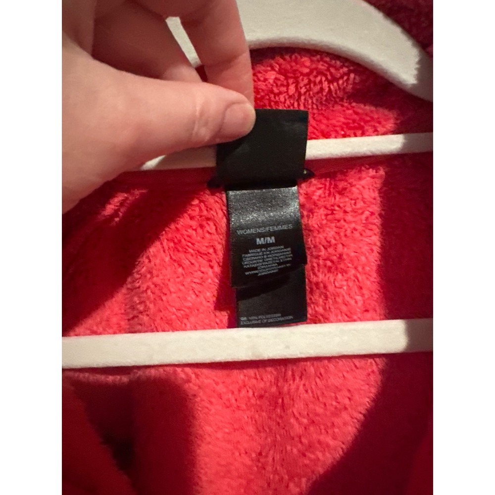 The North Face Osito Jacket Womens Medium Hot Pink Full Zip High Pile Fleece - Picture 4 of 7